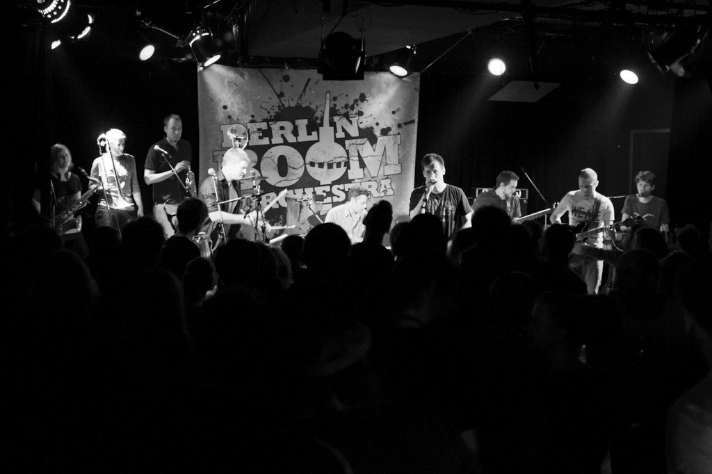 Berlin Boom Orchestra in der Honigfabrik