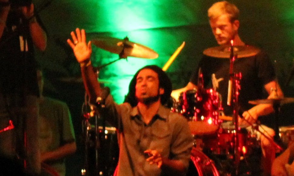 Sebastian Sturm live at Reggaejam 2012