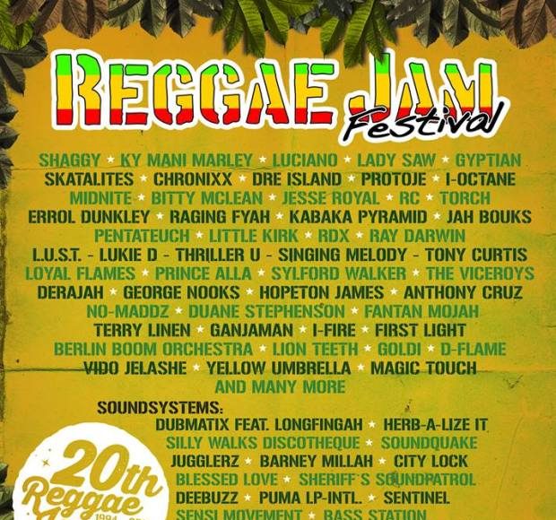 Reggae Jam 2014