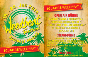 Weedbeat 2014, Rössing, 18.-20.7.14