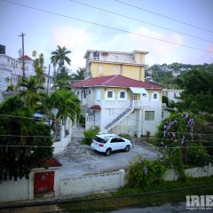 Blick von der Terasse des Mount Salem Guest House