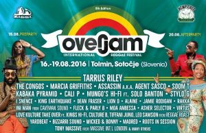 Overjam Festival, Tolmin, Slovenia, 16.-19.8.2016
