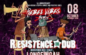 R.Esistence In Dub, Longfingah, Selektor Bony u.a., Panke, Berlin, 8.10.16
