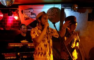 Tóke & The Soultree Collective feat. Ras Muhamad, Grüner Jäger, Hamburg, 3.8.17