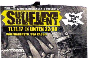 Subliftment #17 feat. Longfingah, Unten, Kassel, 11.11.17