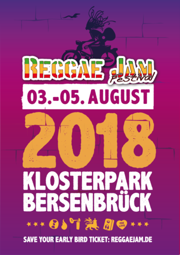 Reggaejam Flyer 2018