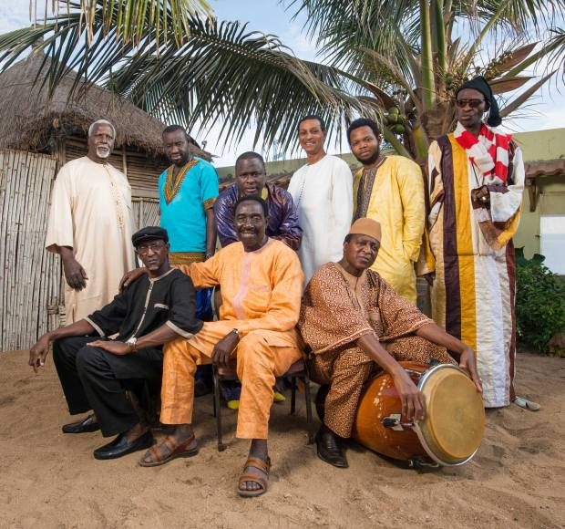 Senegal. Dakar. 01/2017. Orchestra Baobab. au Yaatouna.