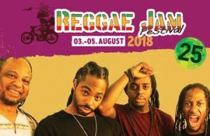 New Kingston beim Reggae Jam 3.-5.8.18