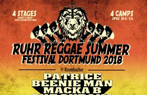 Ruhr Reggae Summer Dortmund 2018 – Line Up