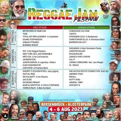 Reggae Jam Line Up