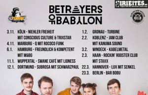 Betrayers Of Babylon – “Alles Wird Groove”-Tour