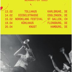 TOUR POSTER – A2 format for print
