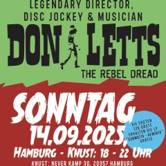 Don Letts in Hamburg