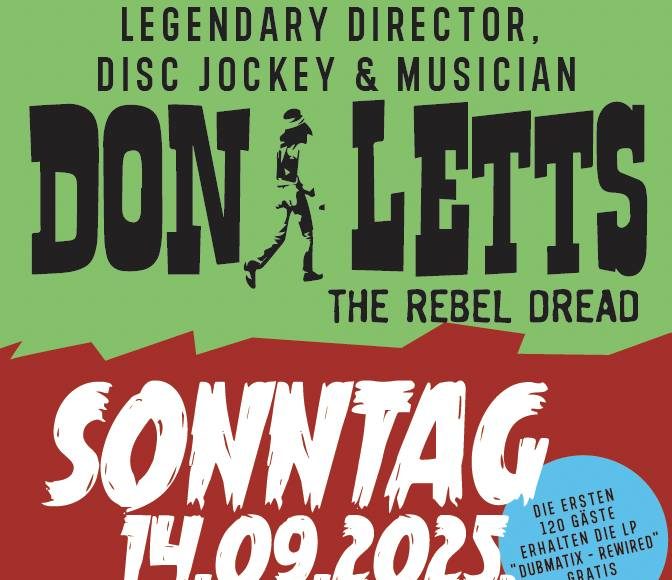 Don Letts in Hamburg